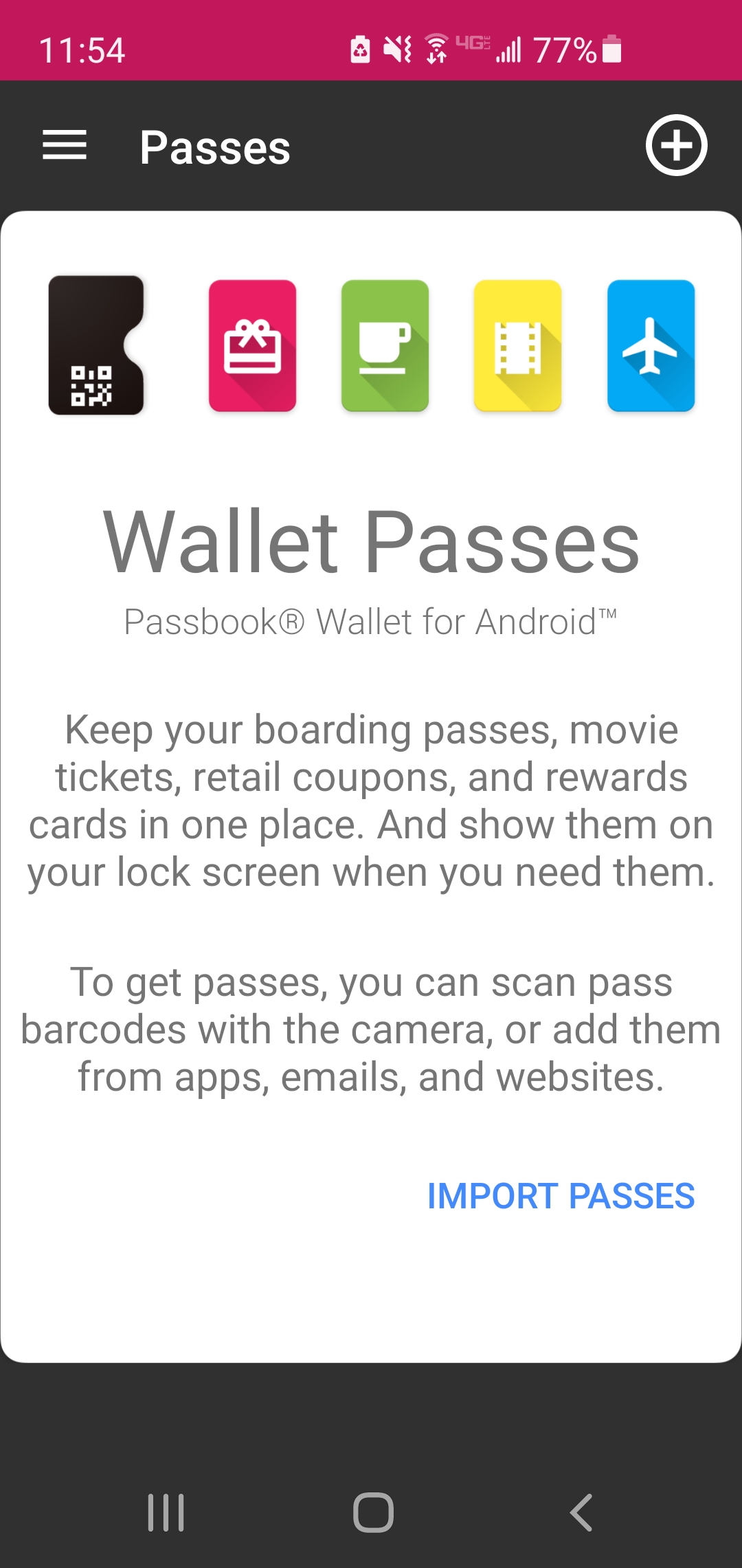  Open WalletPasses and import your badge.